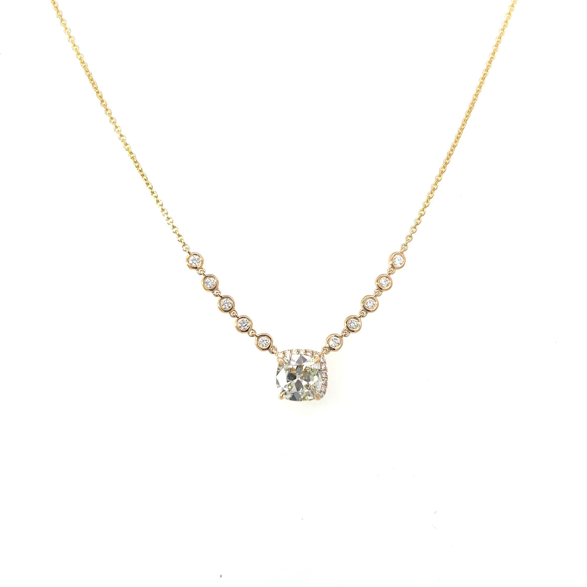 Unique Diamond Necklace