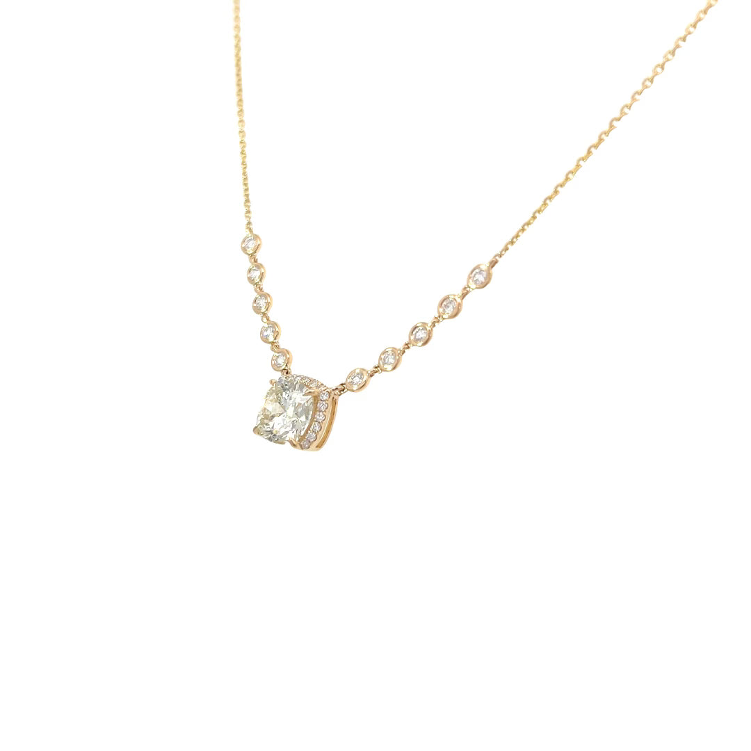 Unique Diamond Necklace