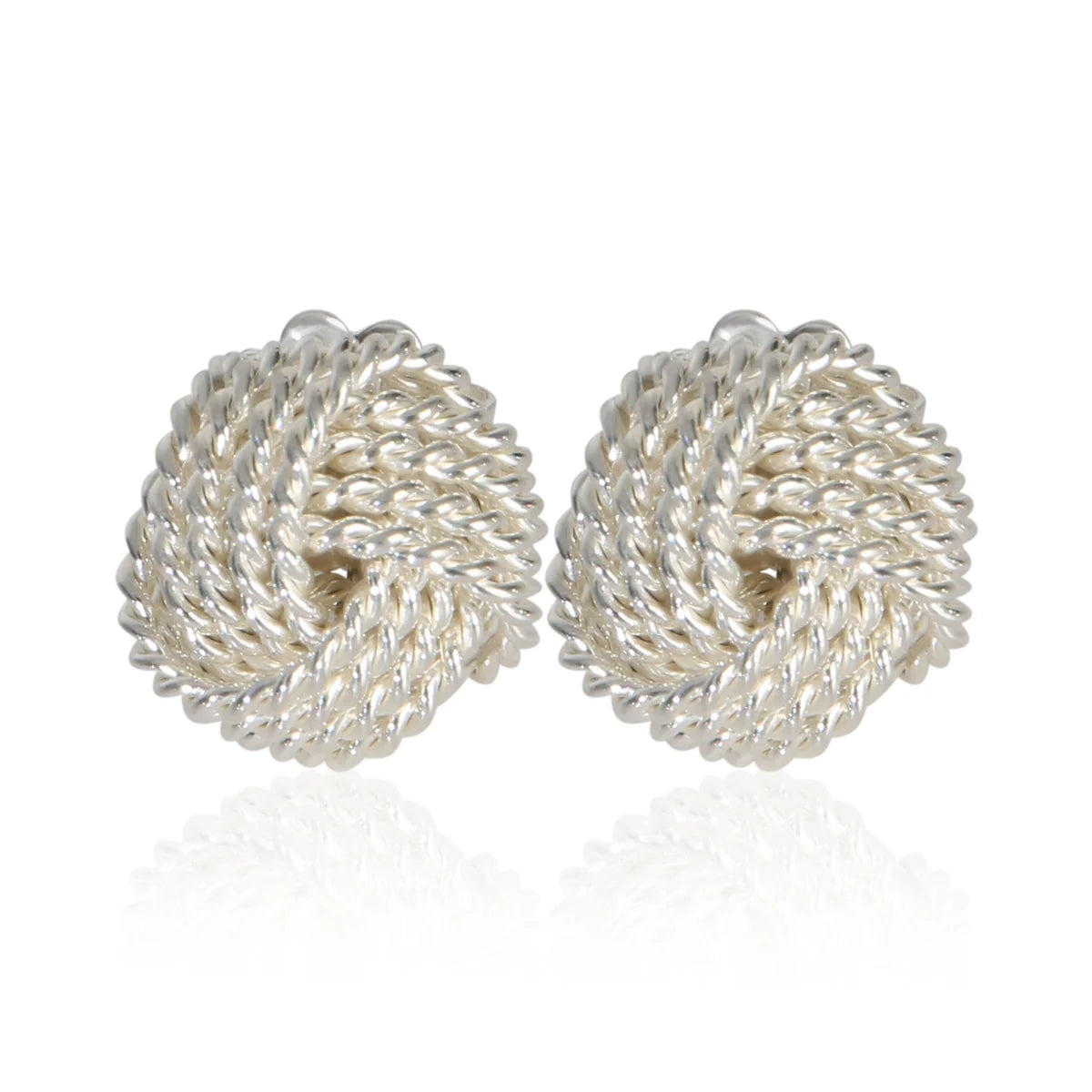 Tiffany & Co. Somerset Mesh Love Knot Studs