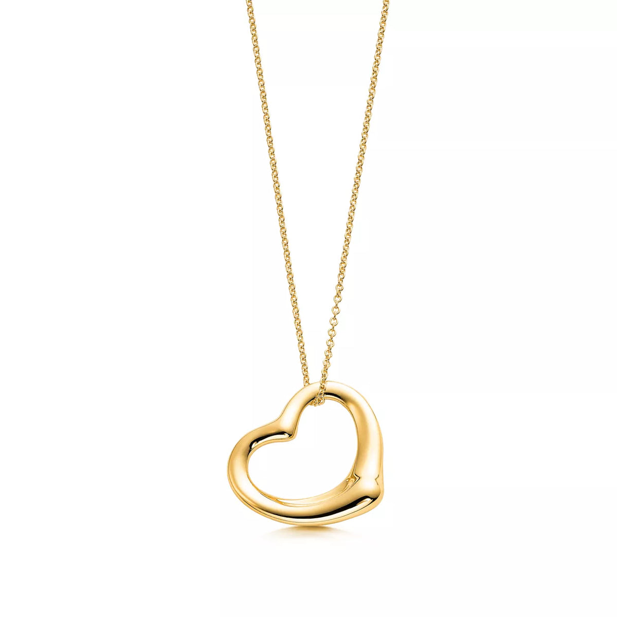 Tiffany & Co. Medium Open Heart Necklace