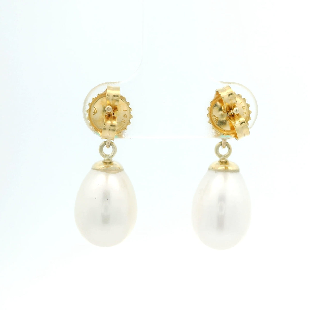 Emerald and Pearl Earrings