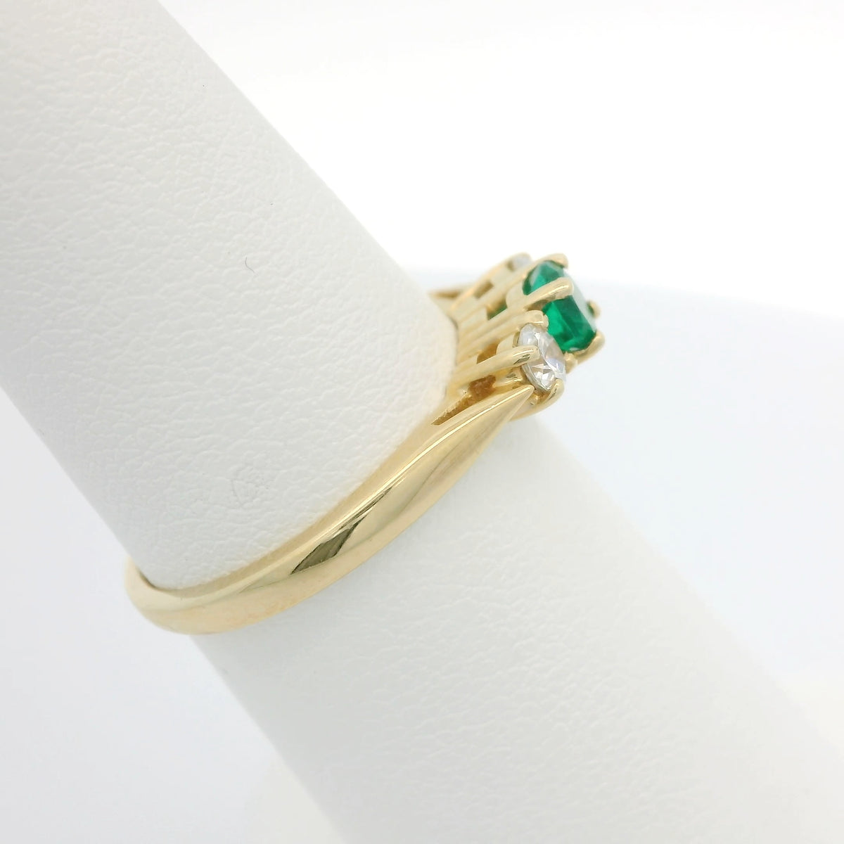 Emerald and Diamond Ring