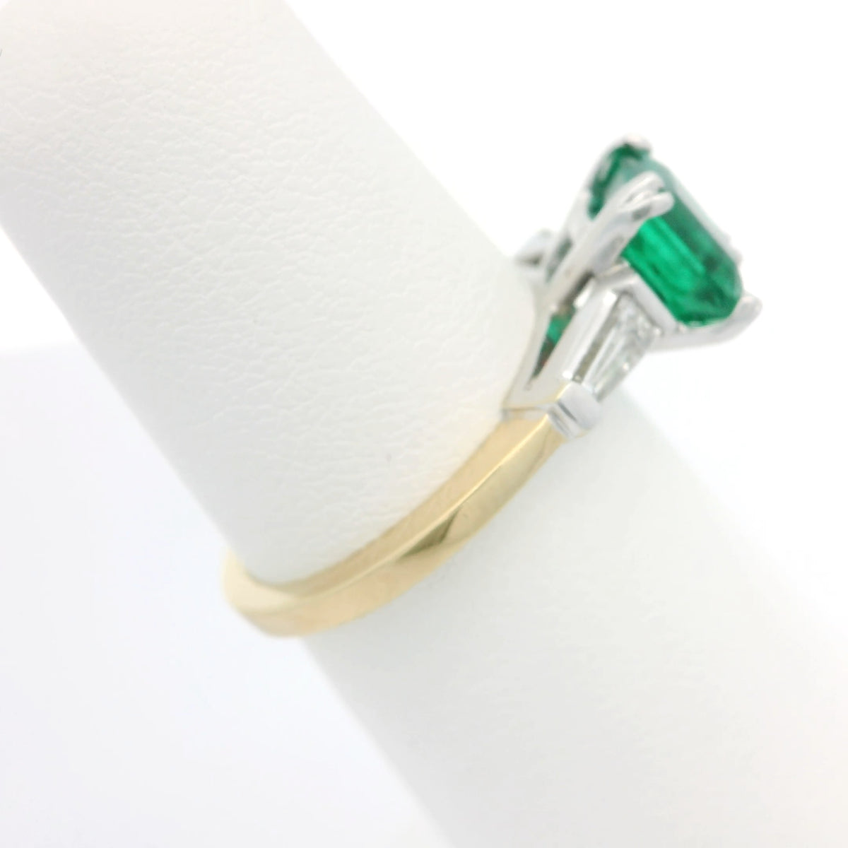 Emerald and Diamond Ring