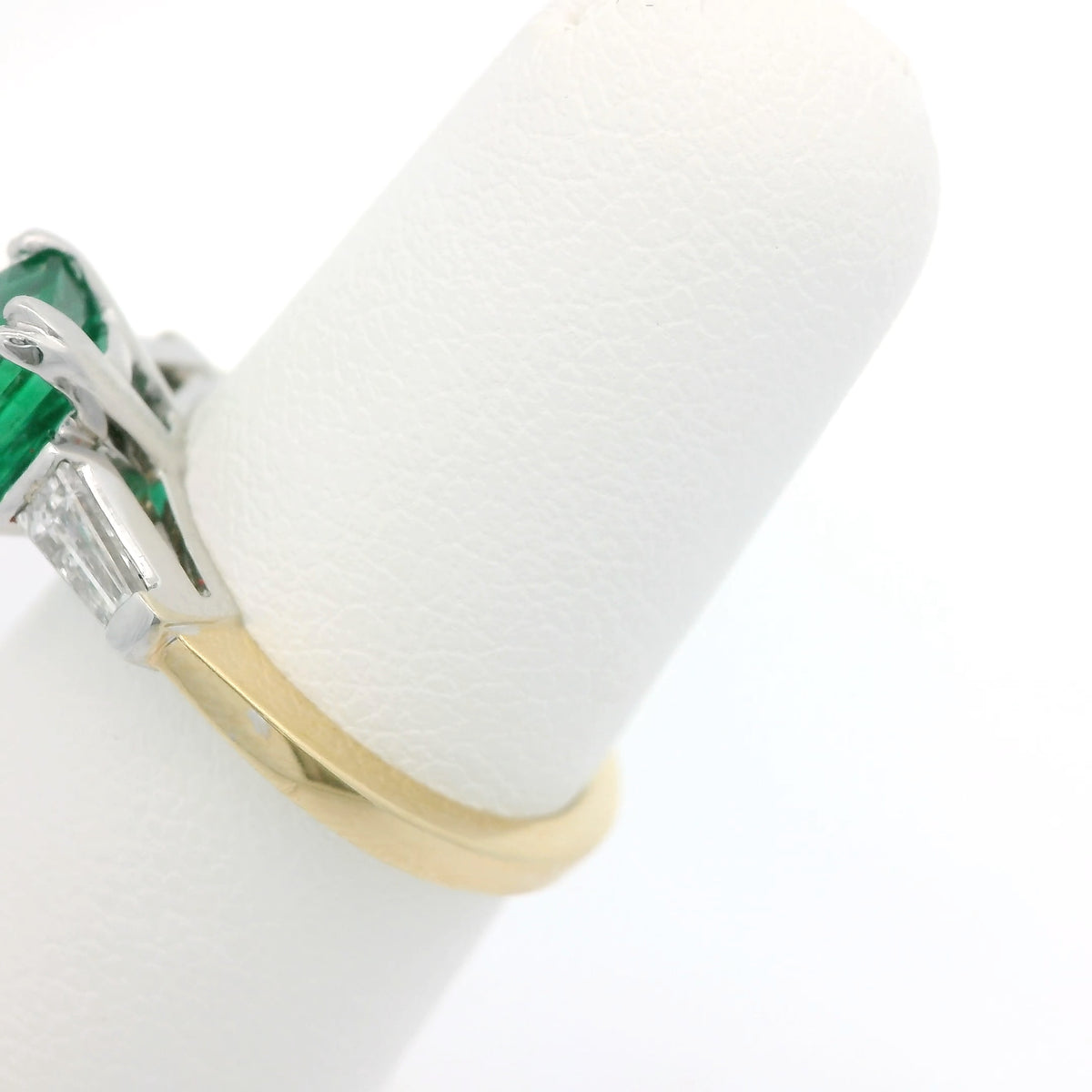 Emerald and Diamond Ring
