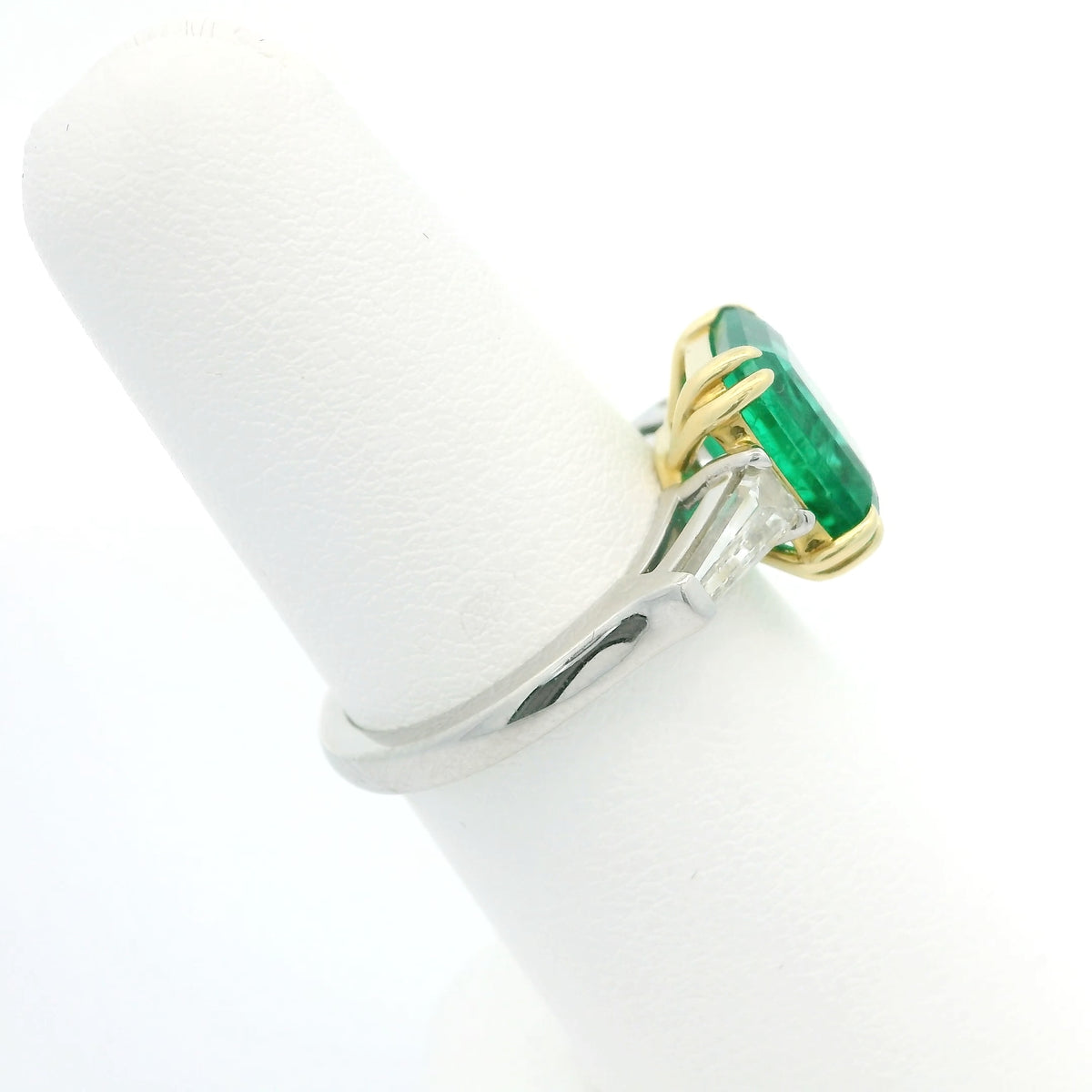 Emerald and Diamond Ring
