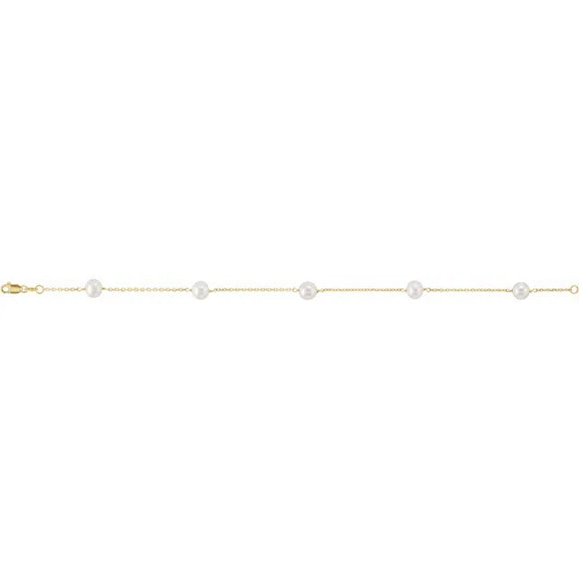 Pearl Station Bracelet