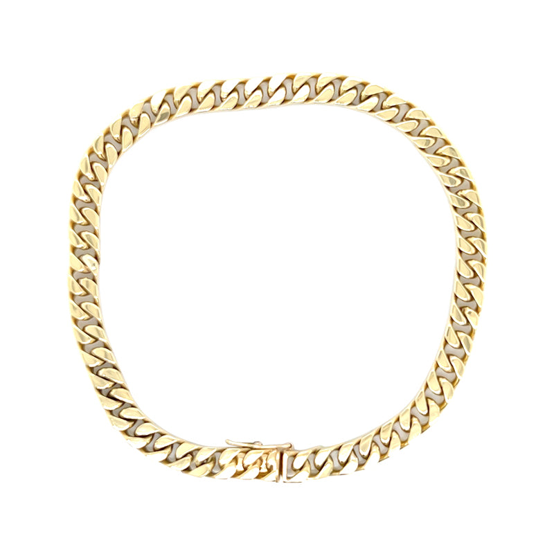 Curb Link Gold Bracelet