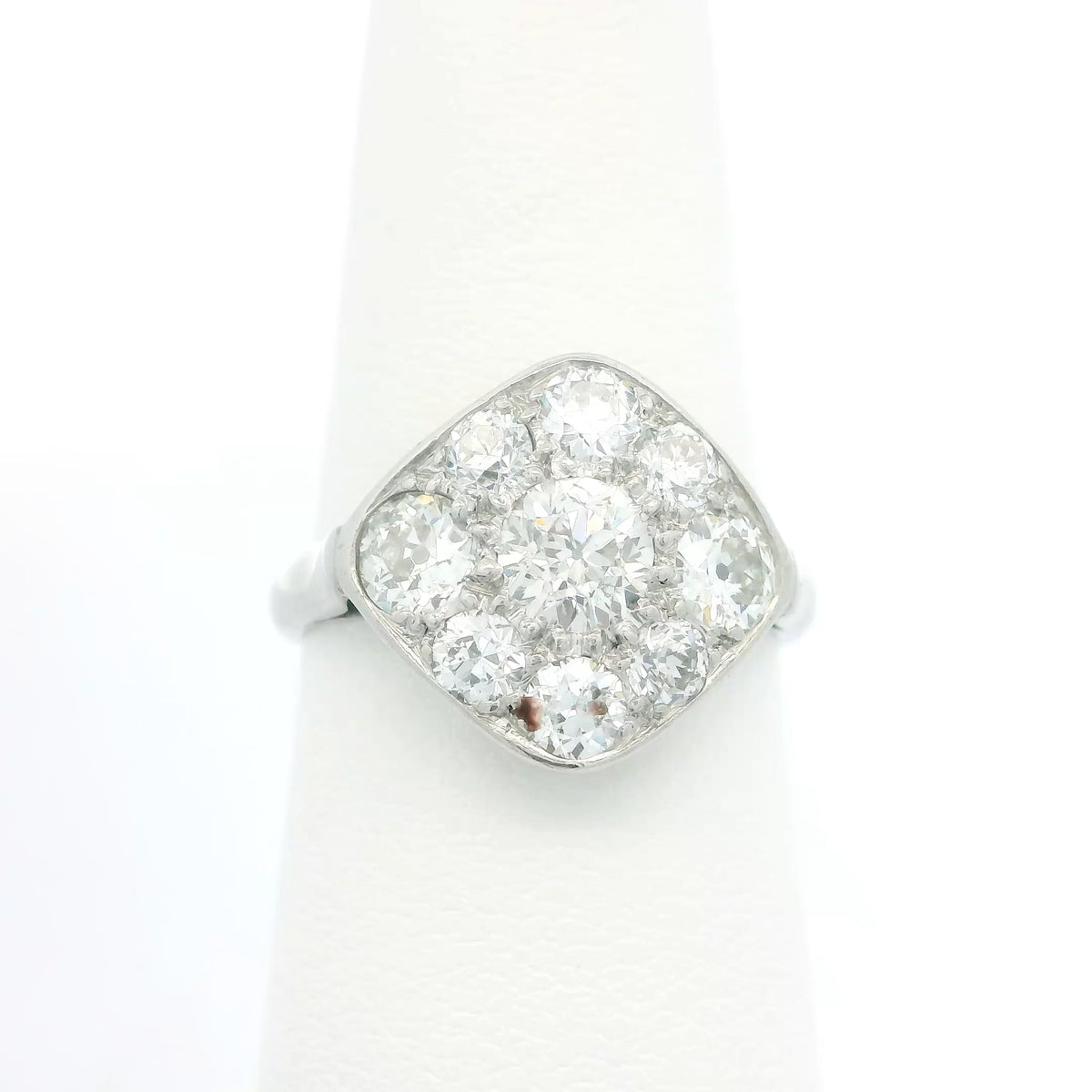 Old European Cut Diamond Ring