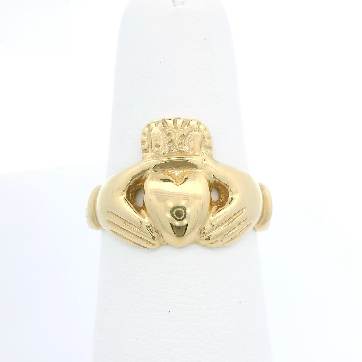 Yellow Gold Claddagh Ring