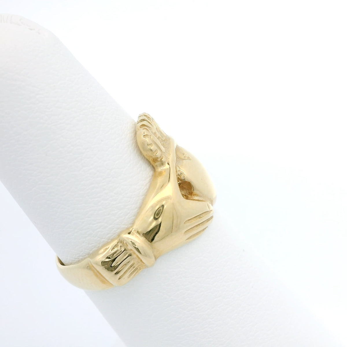 Yellow Gold Claddagh Ring