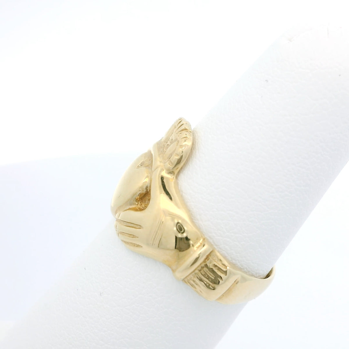 Yellow Gold Claddagh Ring