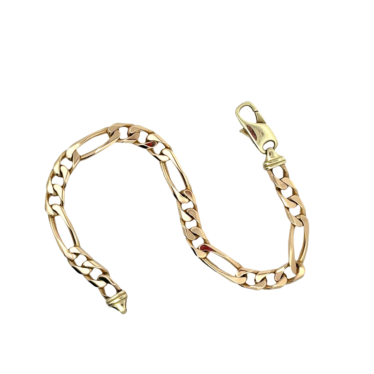 Yellow Gold Figaro Bracelet