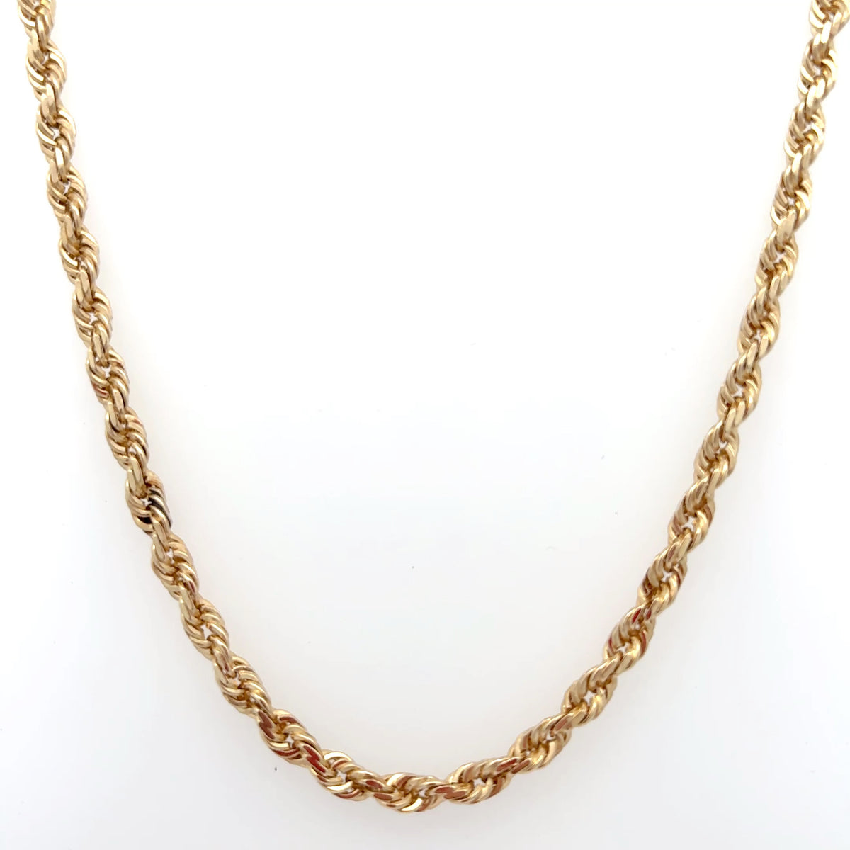 Solid Gold Rope Chain