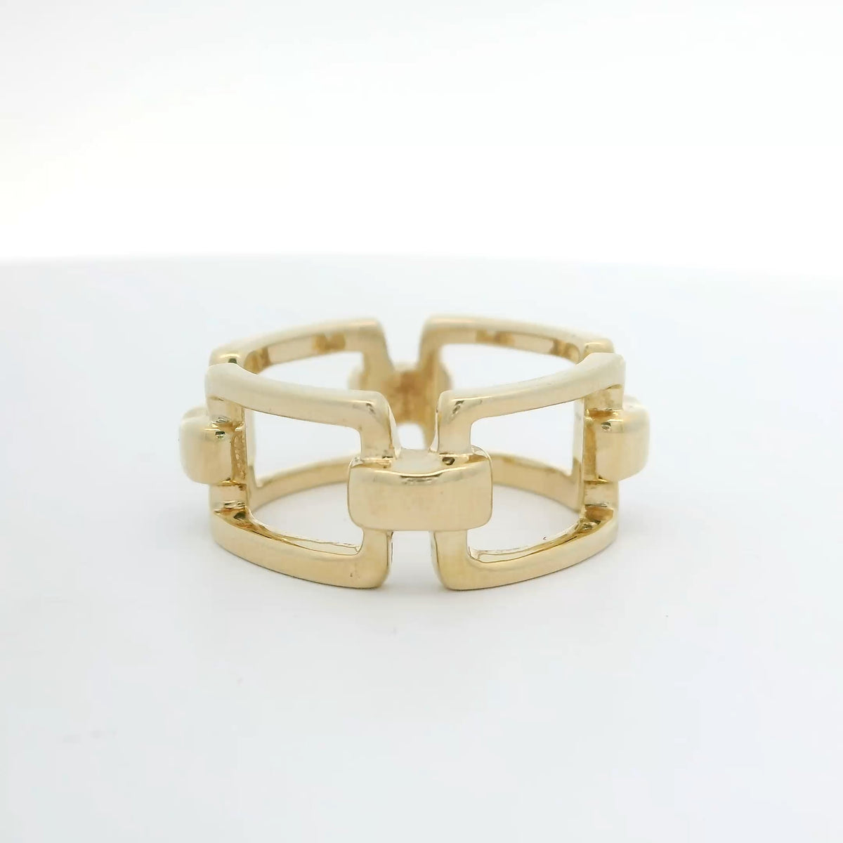 Open Metal Gold Ring