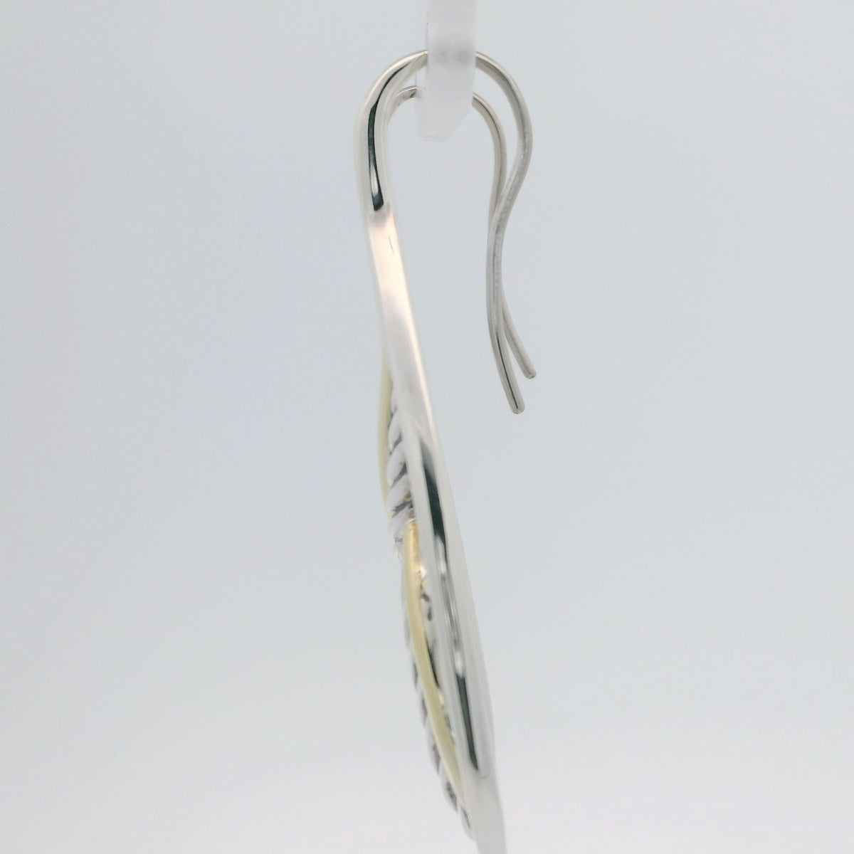 David Yurman Two-Tone Papyrus Drop Earrings