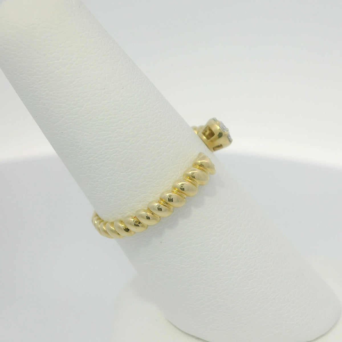 Diamond Cluster Ring