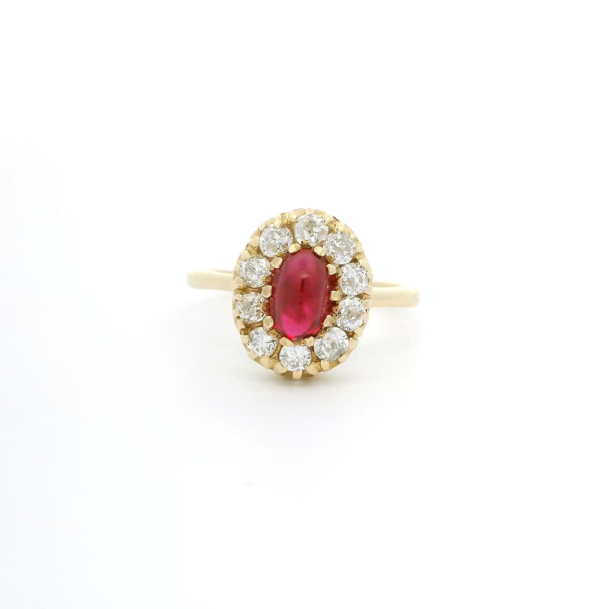 Cabochon Ruby Ring