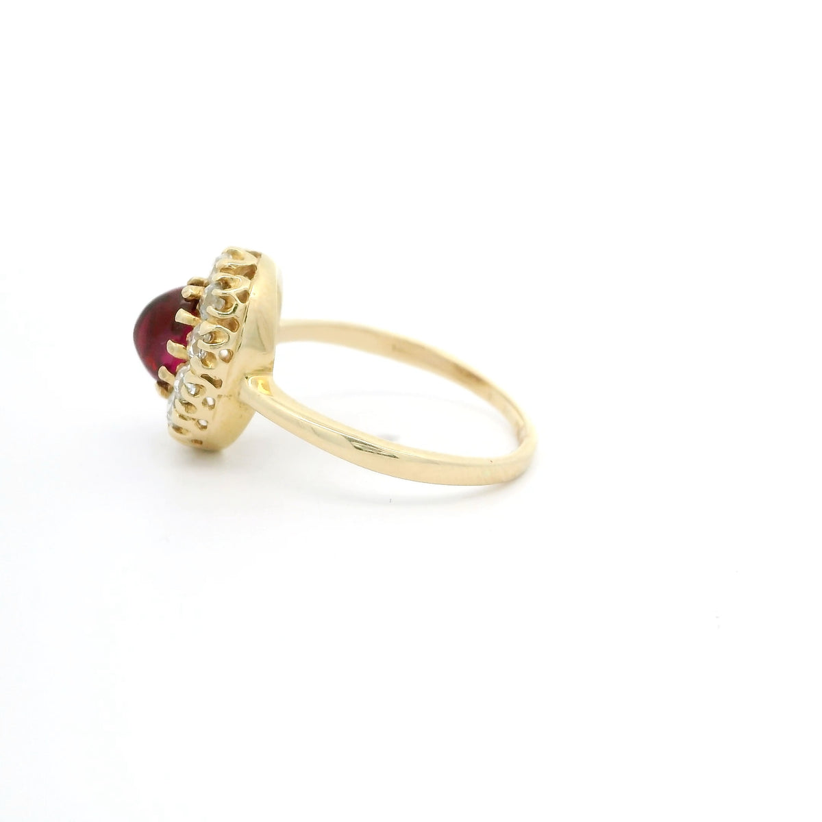 Cabochon Ruby Ring
