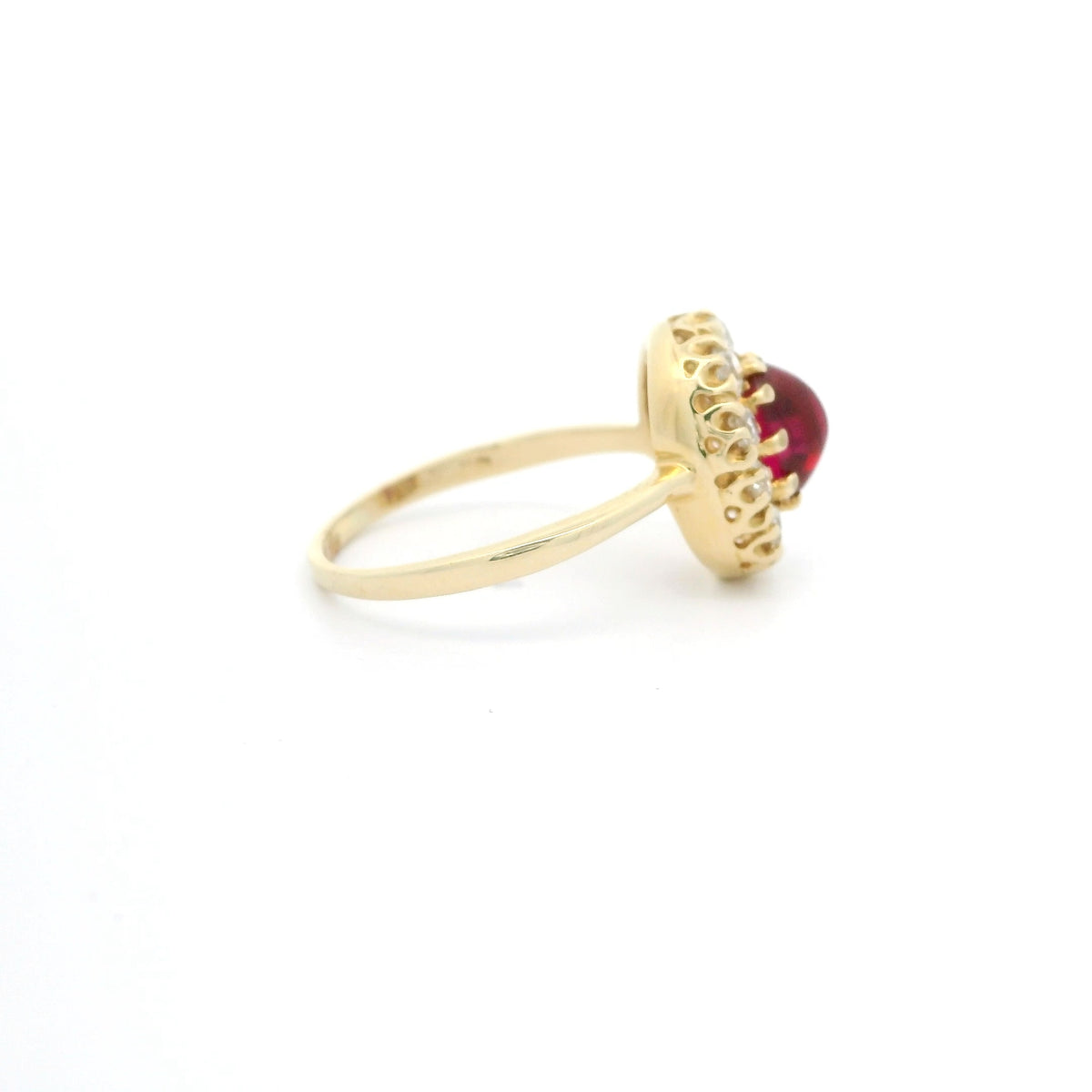 Cabochon Ruby Ring