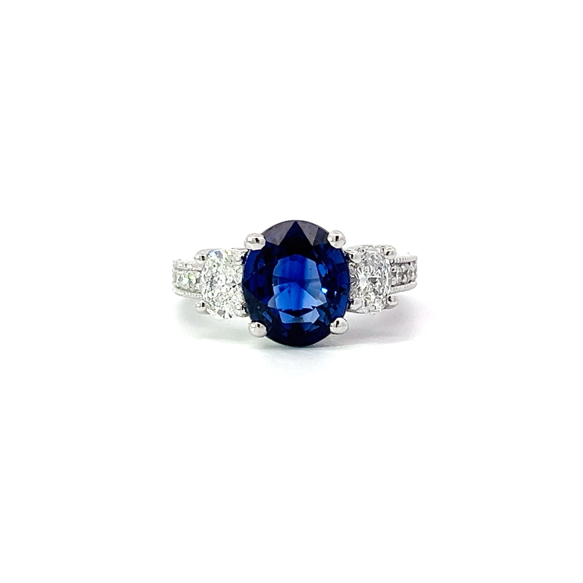 Sapphire and Diamond Ring