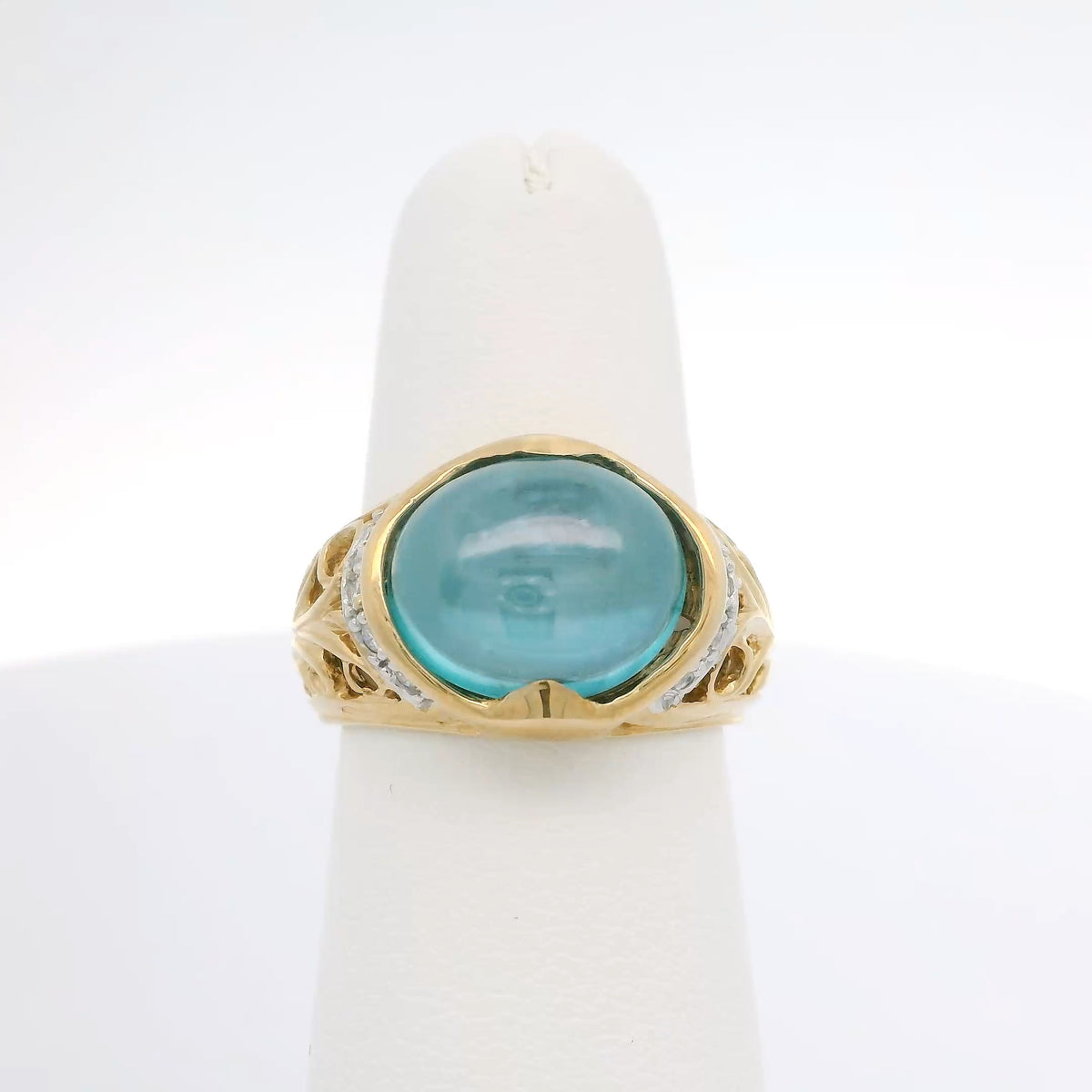 Blue Topaz Ring