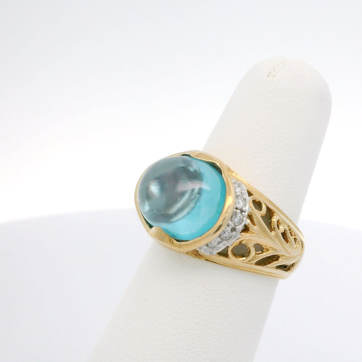 Blue Topaz Ring