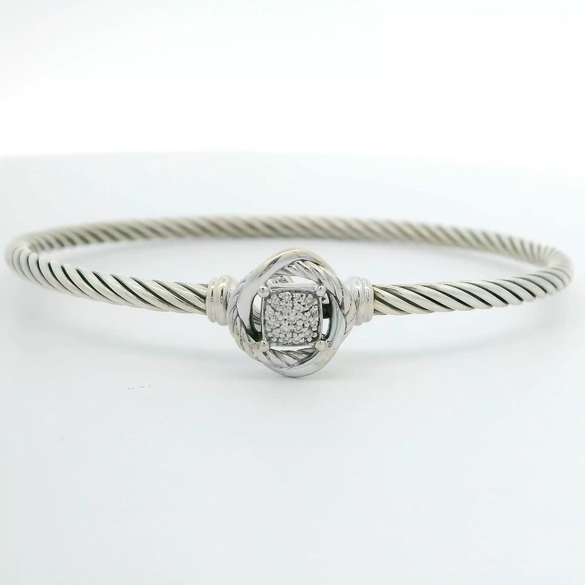 David Yurman Diamond Bangle