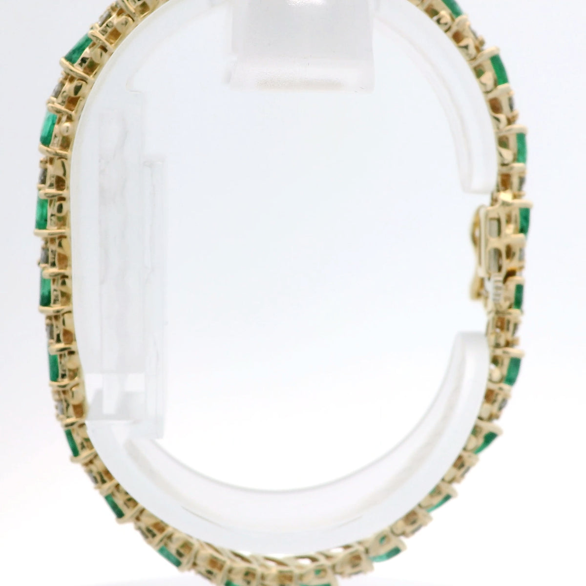 Emerald and Diamond Bracelet