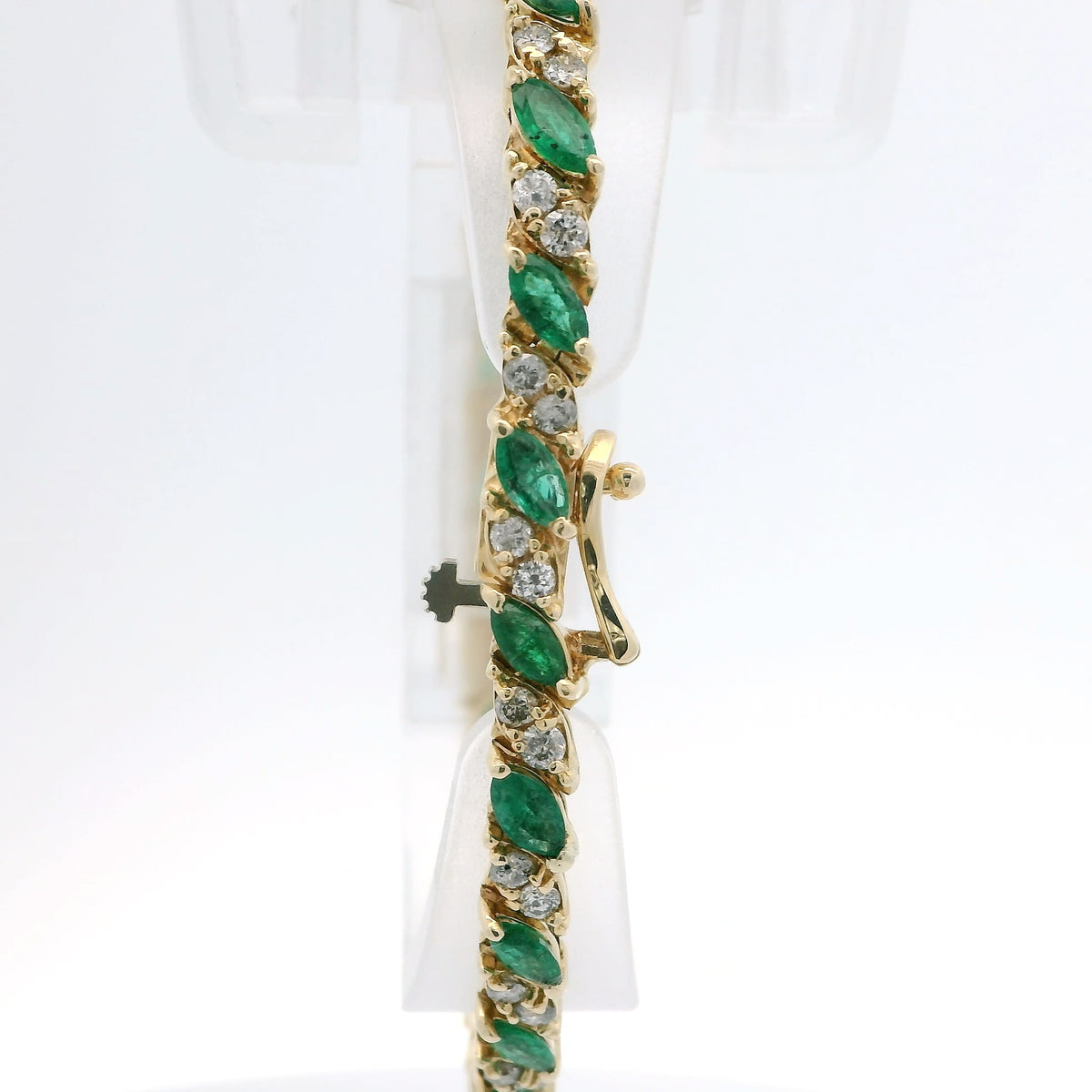 Emerald and Diamond Bracelet