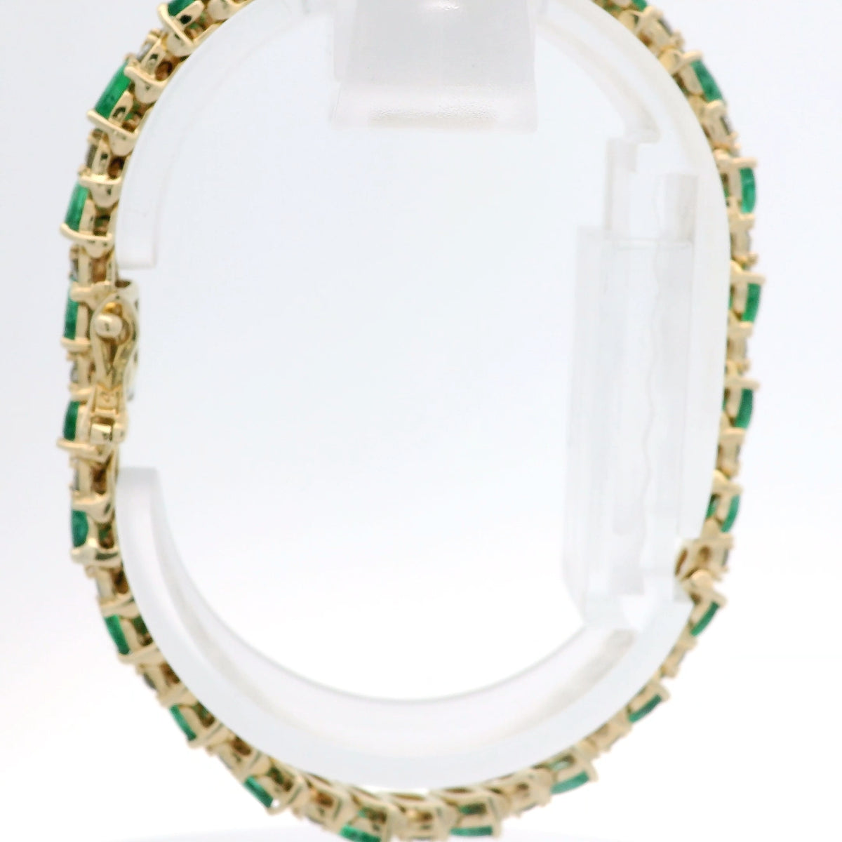 Emerald and Diamond Bracelet
