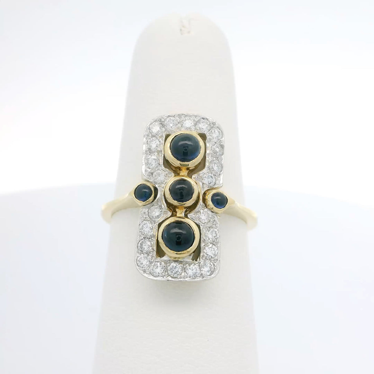 Sapphire and Diamond Ring