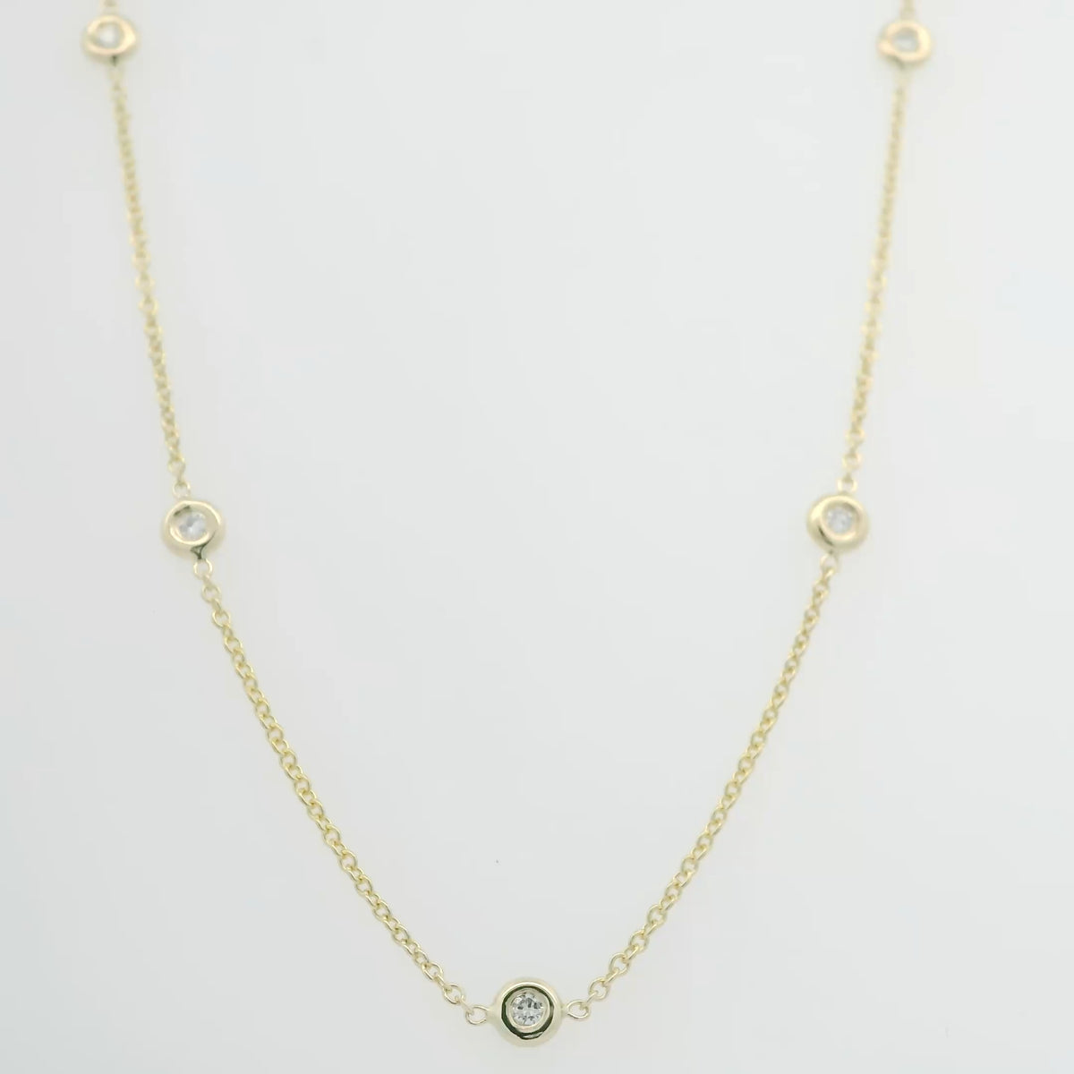 Diamonds-by-the-Yard Necklace