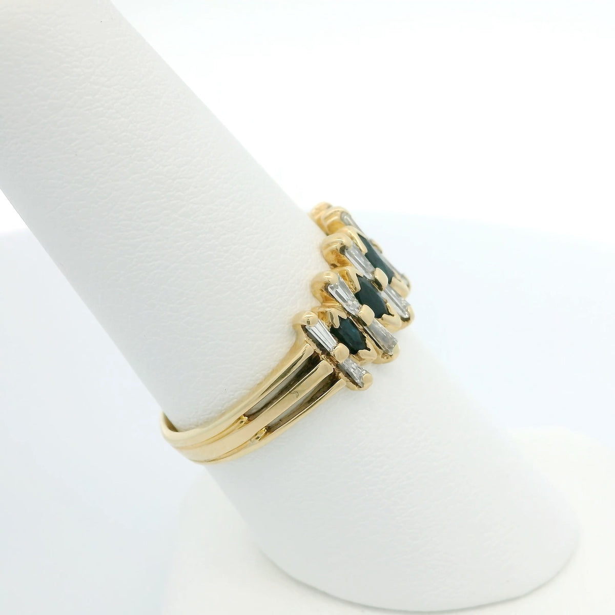 Sapphire and Diamond Band