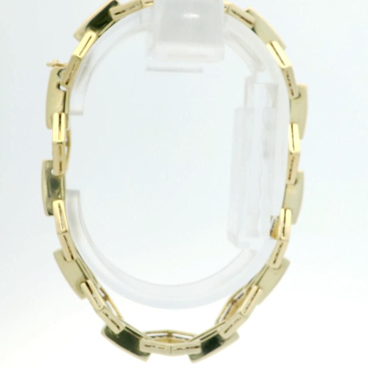 Open Metal Fancy Diamond Bracelet