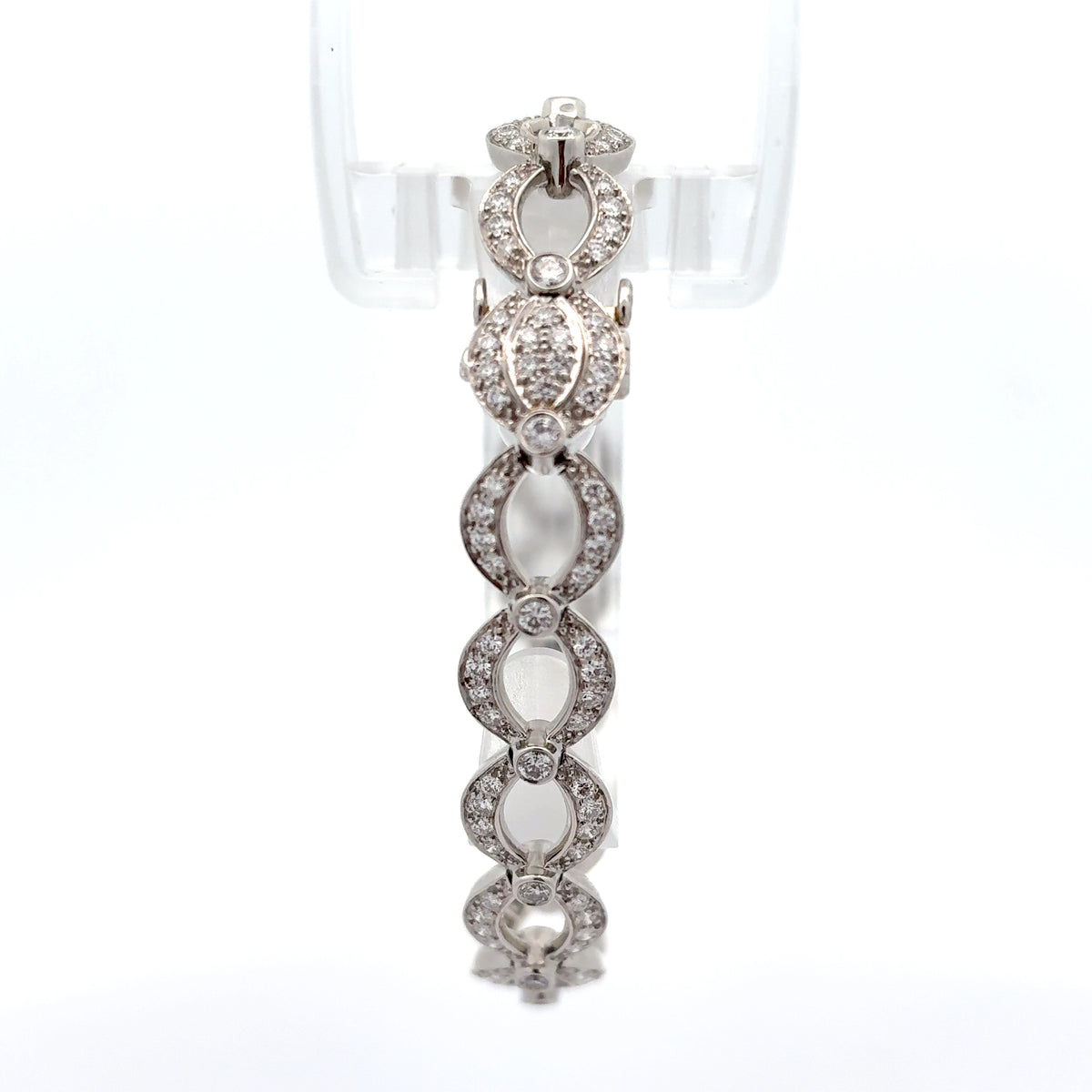 Open Link Diamond Bracelet