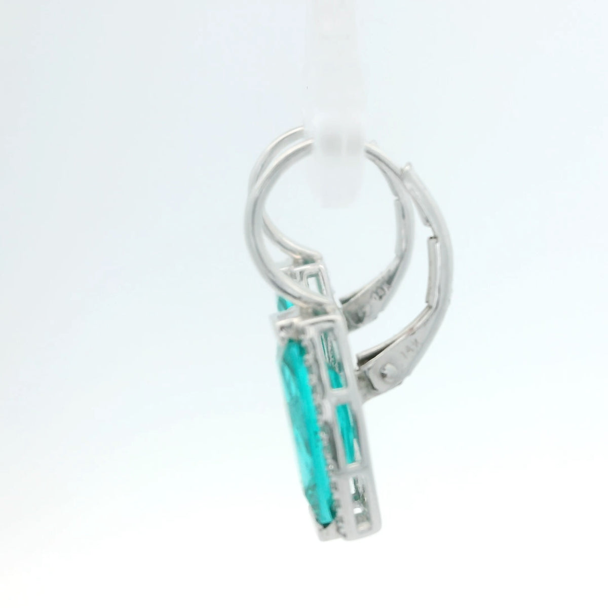 Green Quartz Earrings