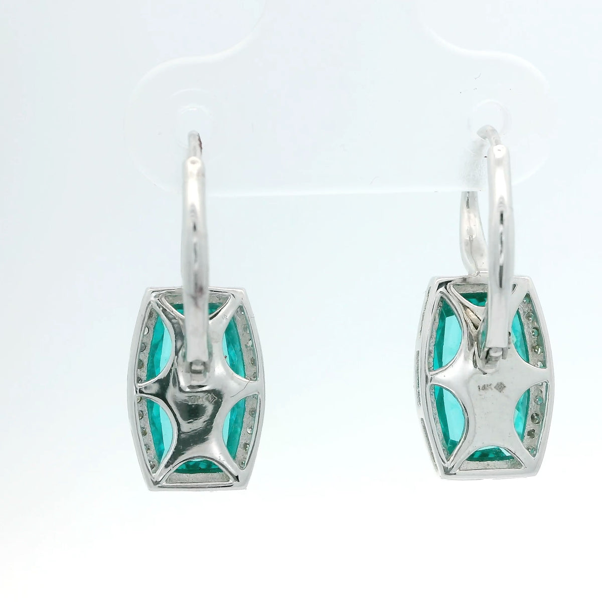 Green Quartz Earrings