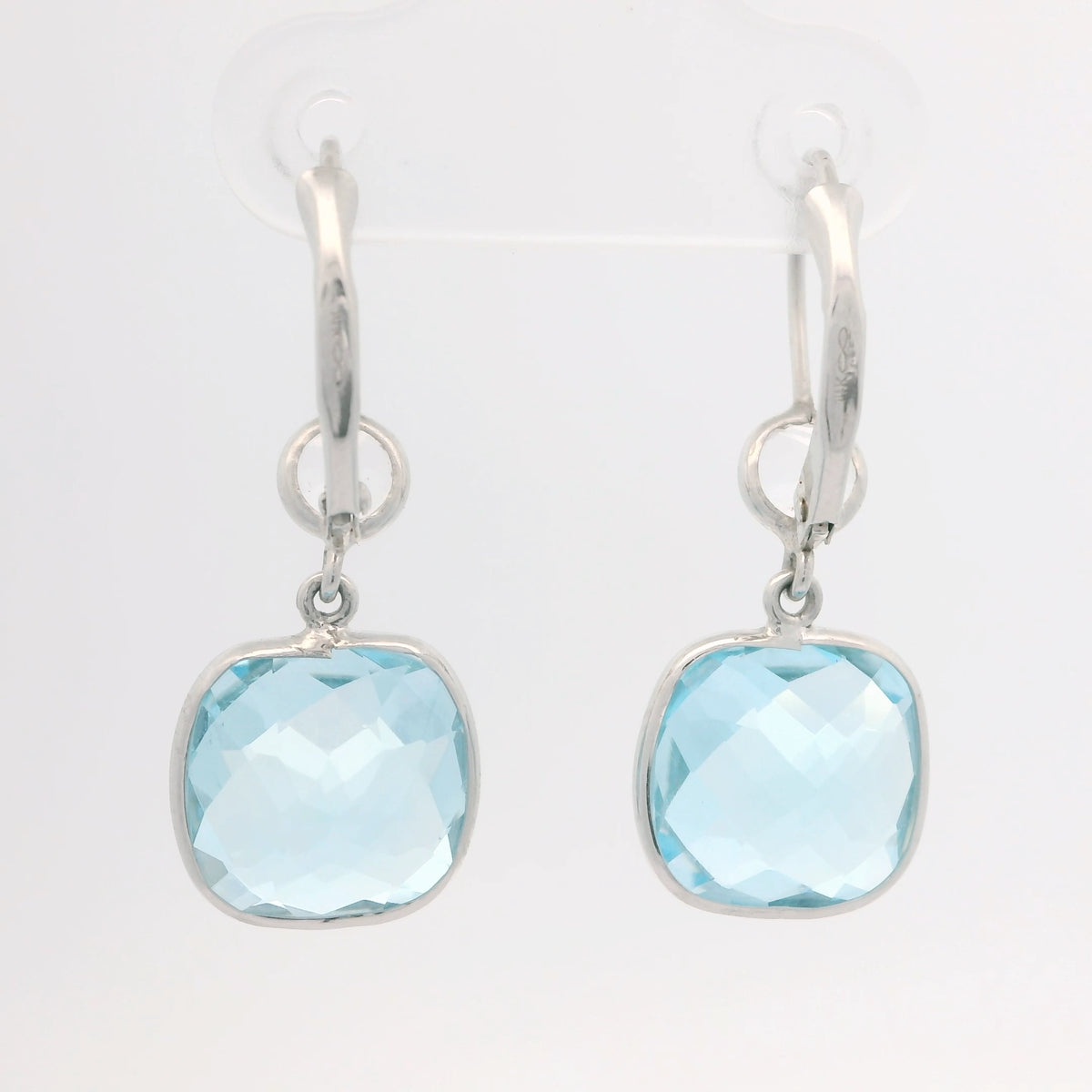 Blue Topaz Earrings