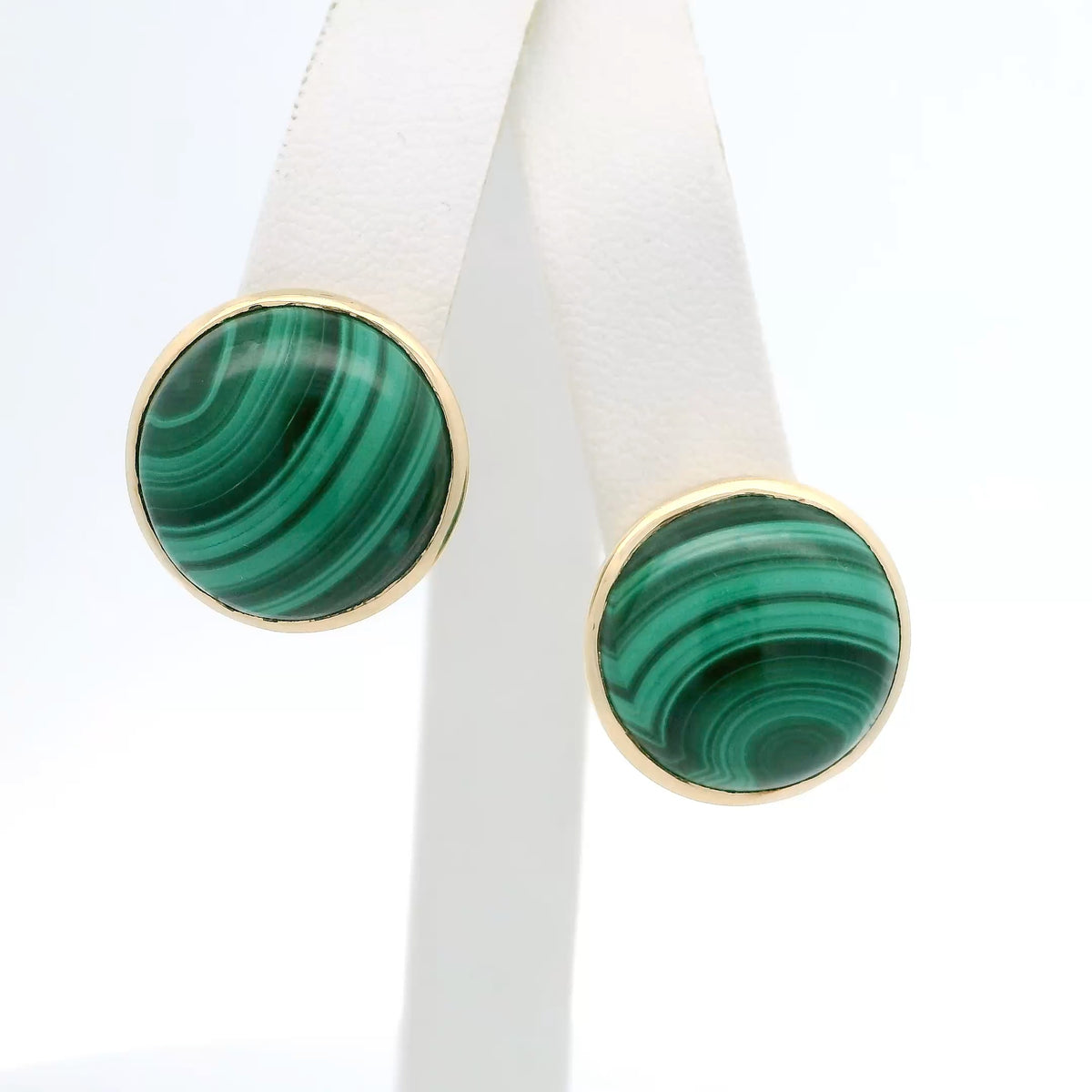 Malachite Earrings