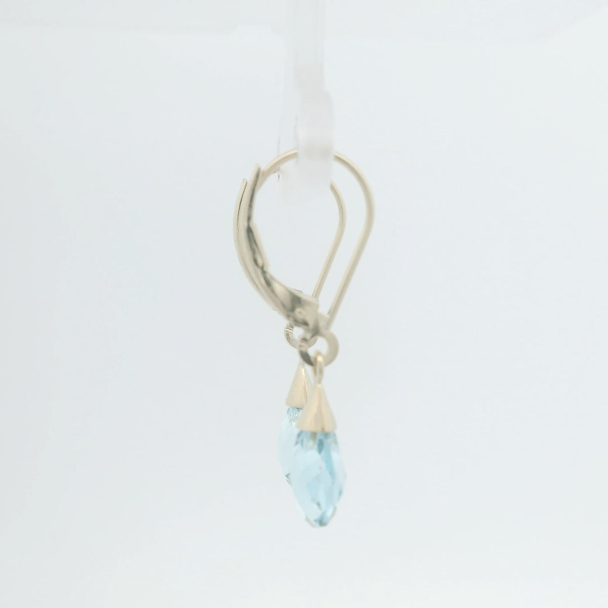 Blue Topaz Briolette Earrings