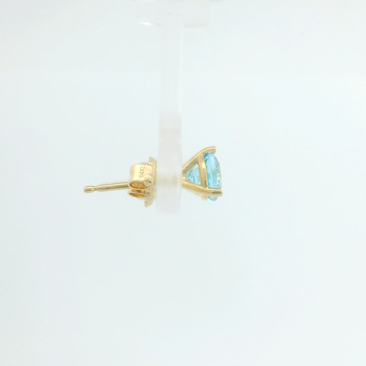 Blue Topaz Studs