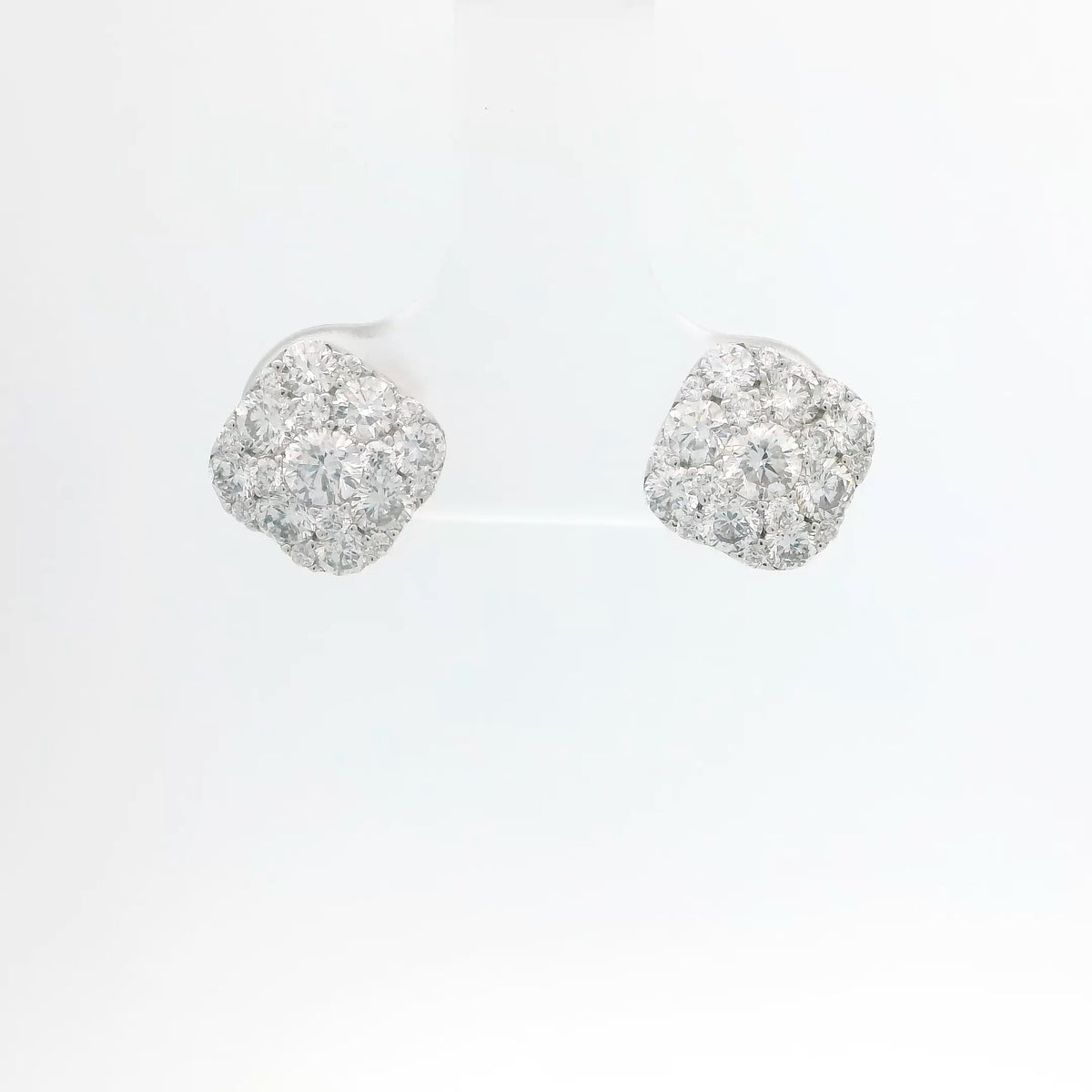 Diamond Cluster Studs
