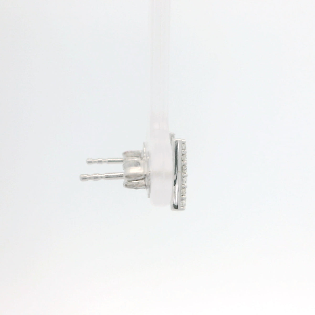 Diamond Bar Earrings