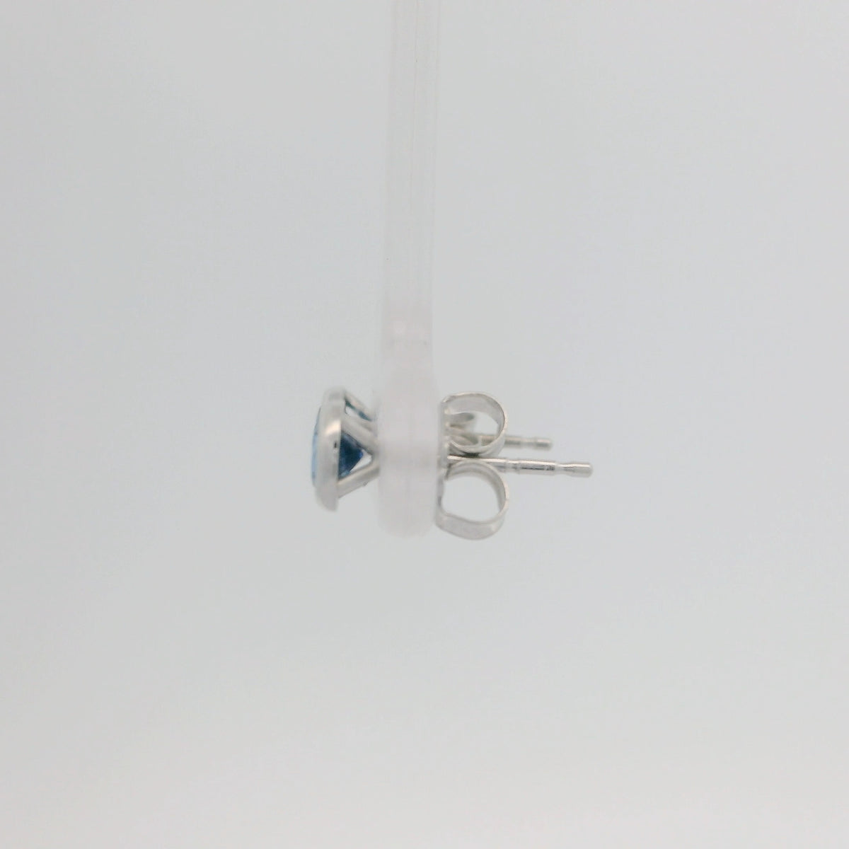Sapphire Bezel Set Studs