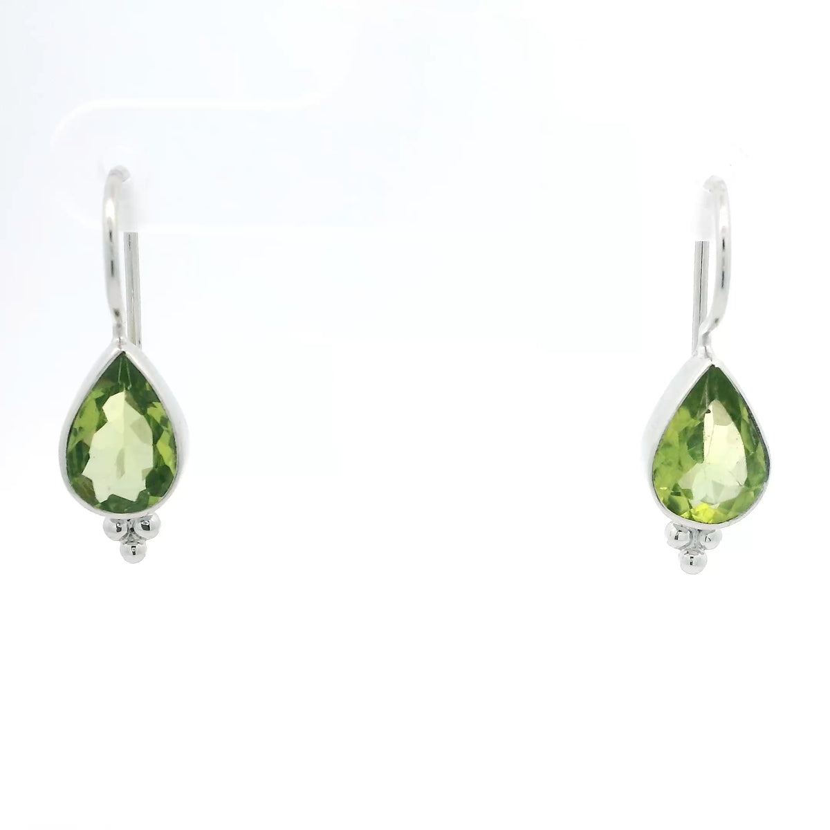 Peridot Drop Earrings