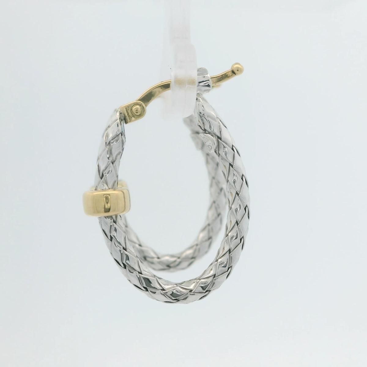 Two Tone Traversa Hoops