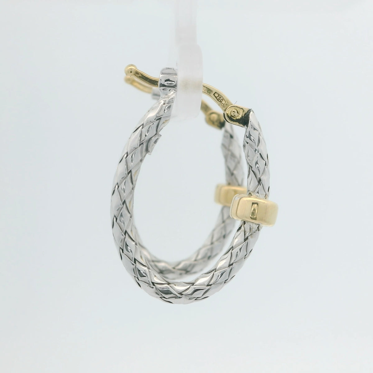 Two Tone Traversa Hoops