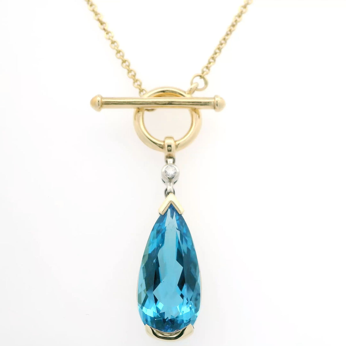 Blue Topaz Necklace