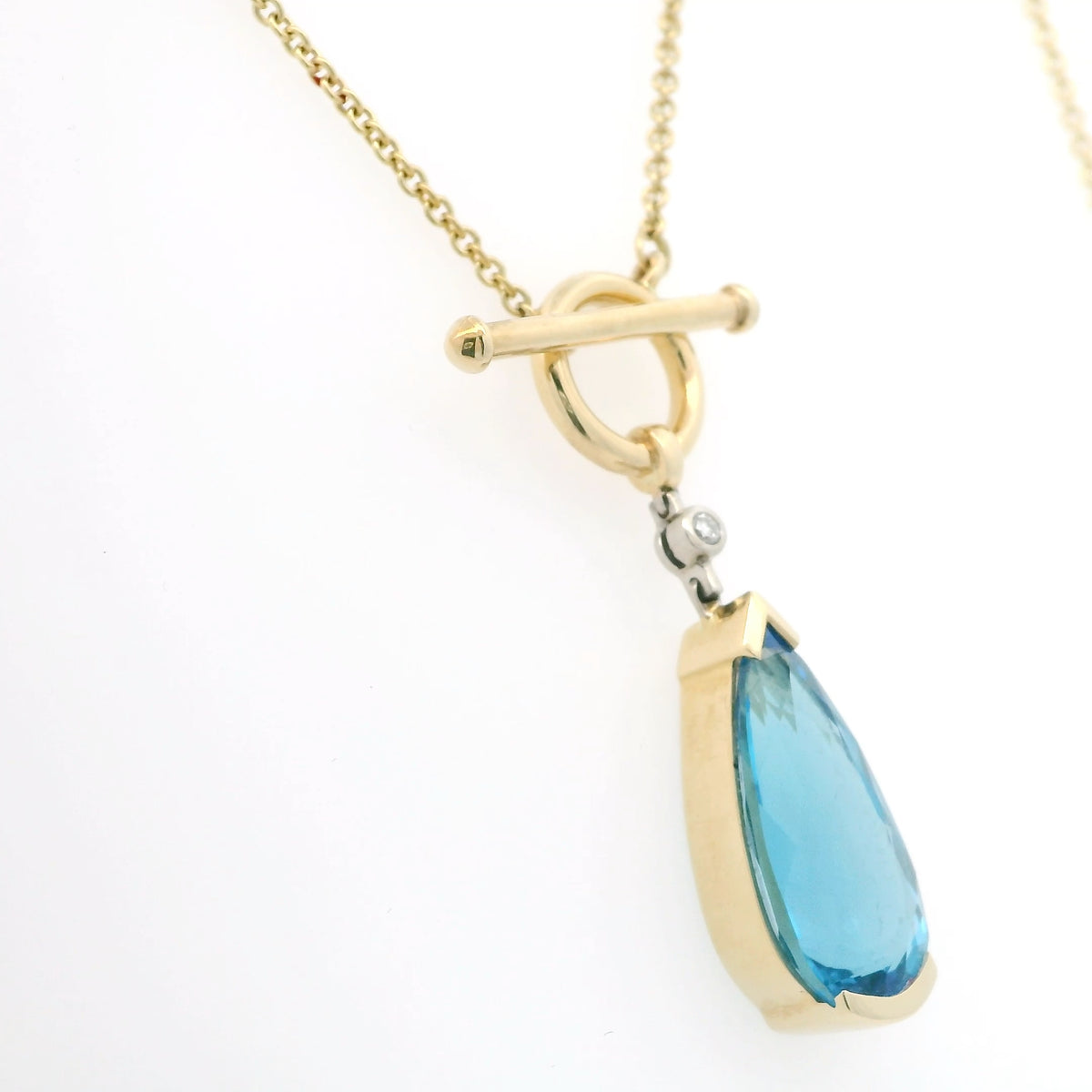 Blue Topaz Necklace