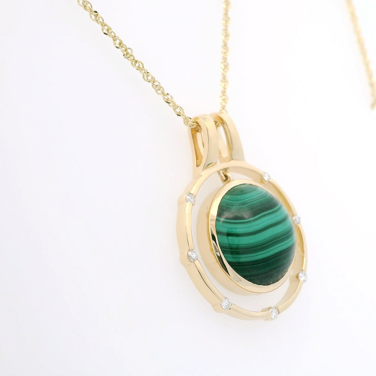 Fancy Malachite Necklace